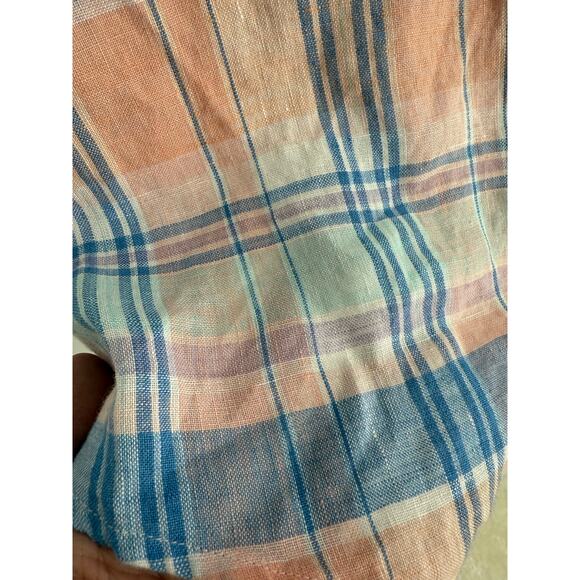 Brooks Brothers 100% Irish Linen Button Down Polo Shirt Regent Fit XL - Picture 7 of 7